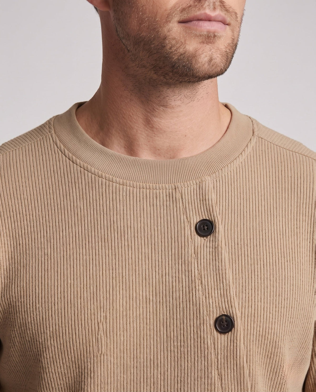 Men's Scarf-Sleeve Shirt Modern Design - Harren Cole