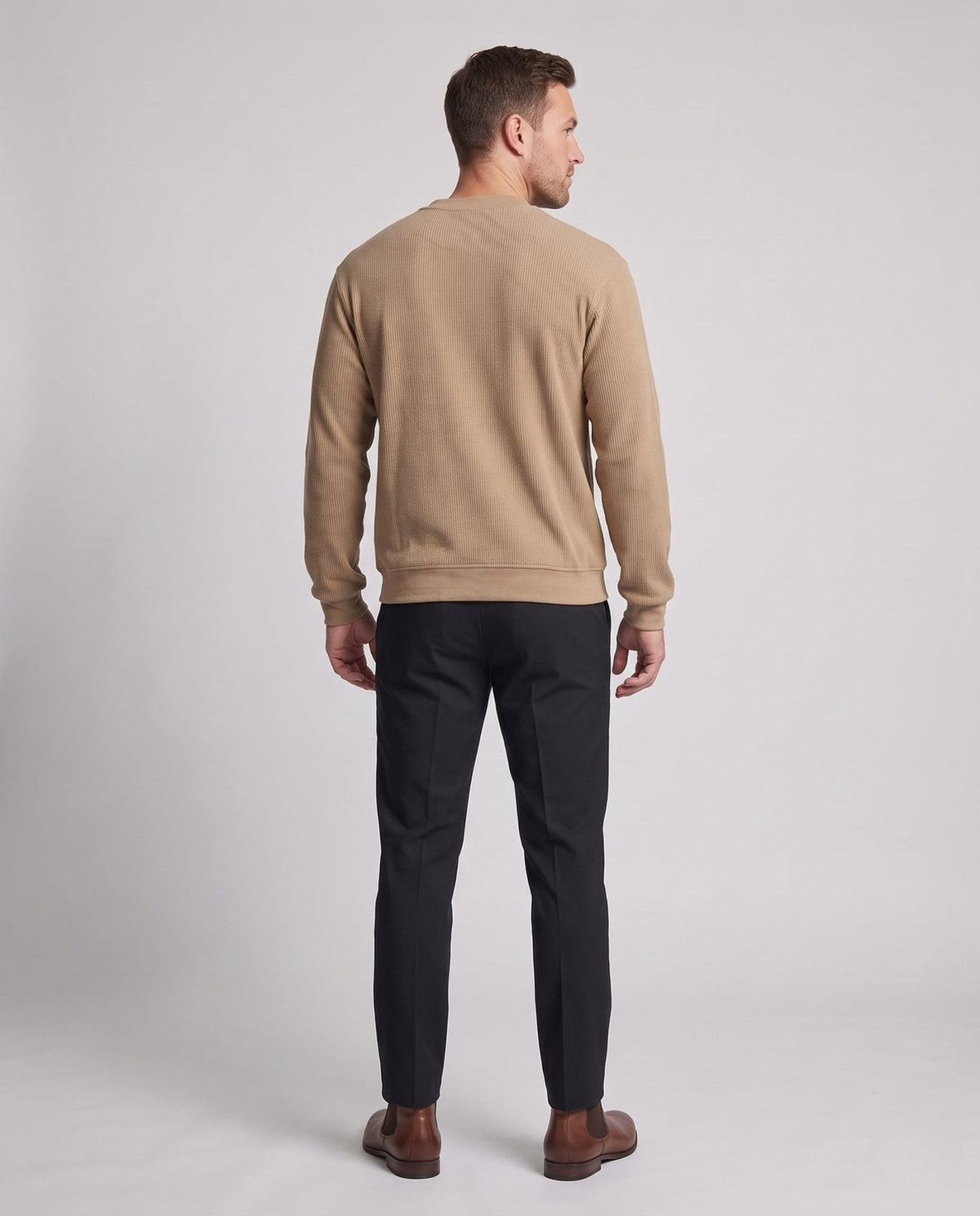 Men's Scarf-Sleeve Shirt Modern Design - Harren Cole