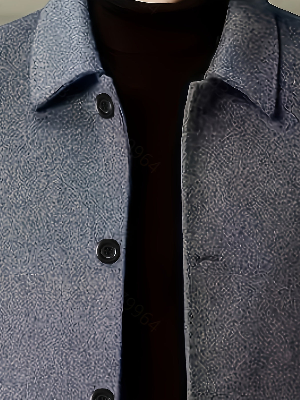 Men's Single-Breasted Long Coat - Harren Cole