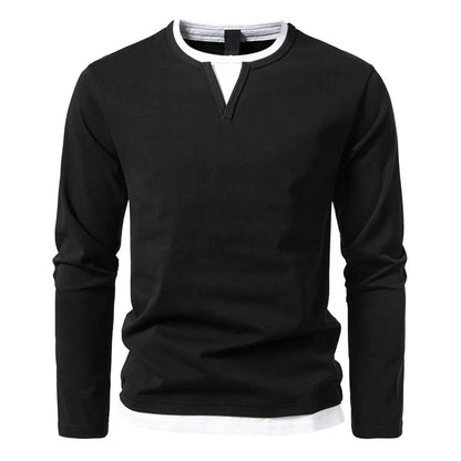 Men's Slim Fit Long Sleeve Casual Shirt - Harren Cole