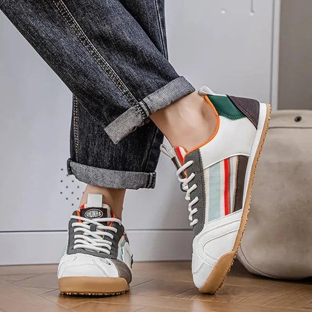 Men's Trail Sneakers Suede Mesh Athletic - Harren Cole