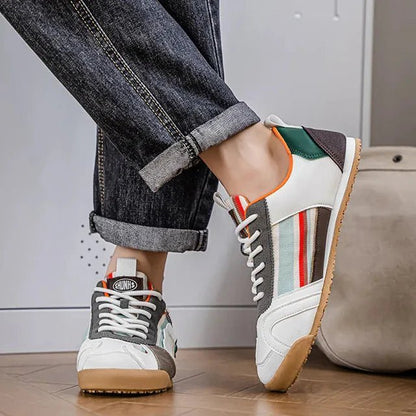 Men's Trail Sneakers Suede Mesh Athletic - Harren Cole