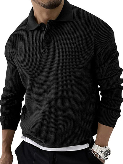 Men's Urban Slim Fit Knit Sweater with Shawl Collar - Harren Cole