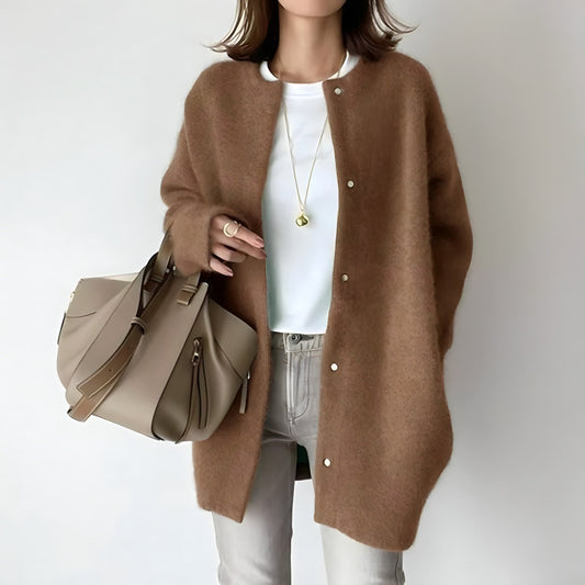 Mila - Strickjacke mit Knopfleiste - Livezo