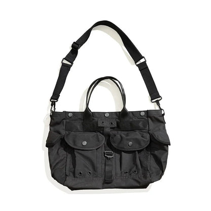 Military - Inspired Utility Shoulder Bag - Harren Cole