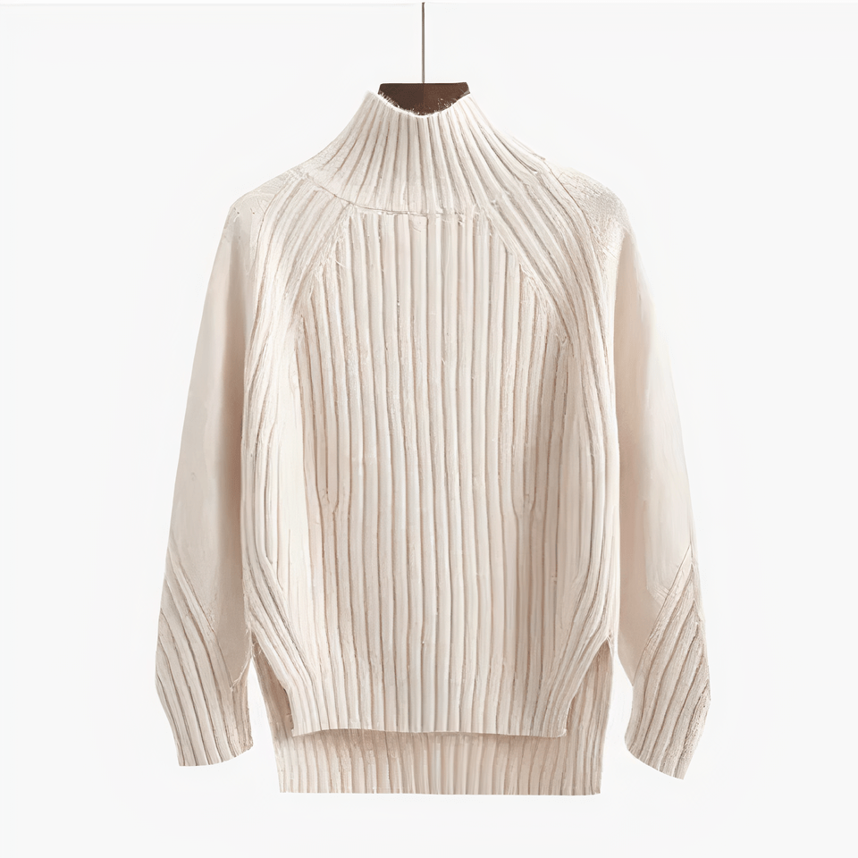 Nanette - Strickpulli mit Rundhalsausschnitt - Livezo