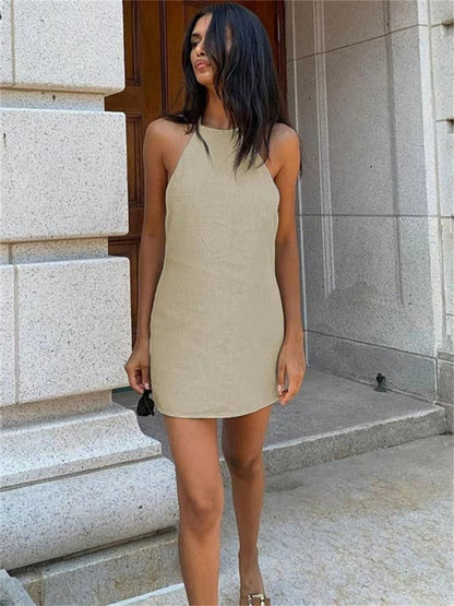 New Tides – Rückenfreies Minikleid - Livezo