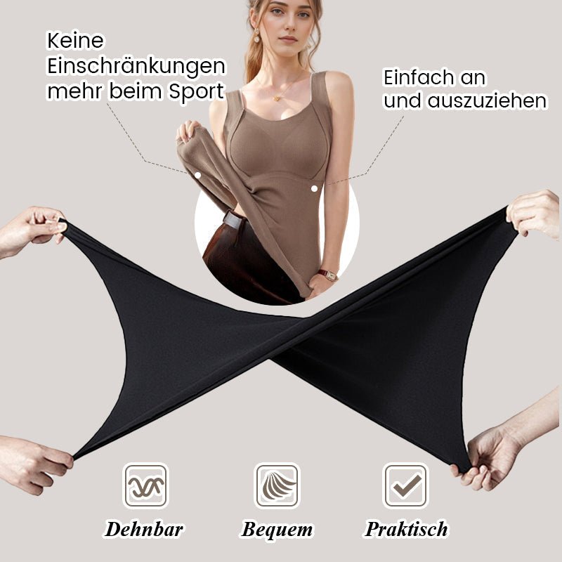 Nia - Thermoshirt mit integriertem BH - Livezo