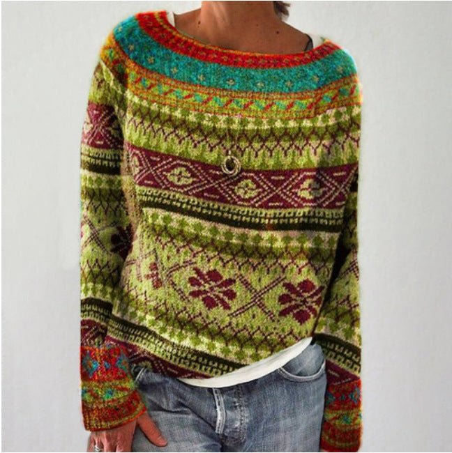 Nica - Retro - Pullover für Frauen - Livezo