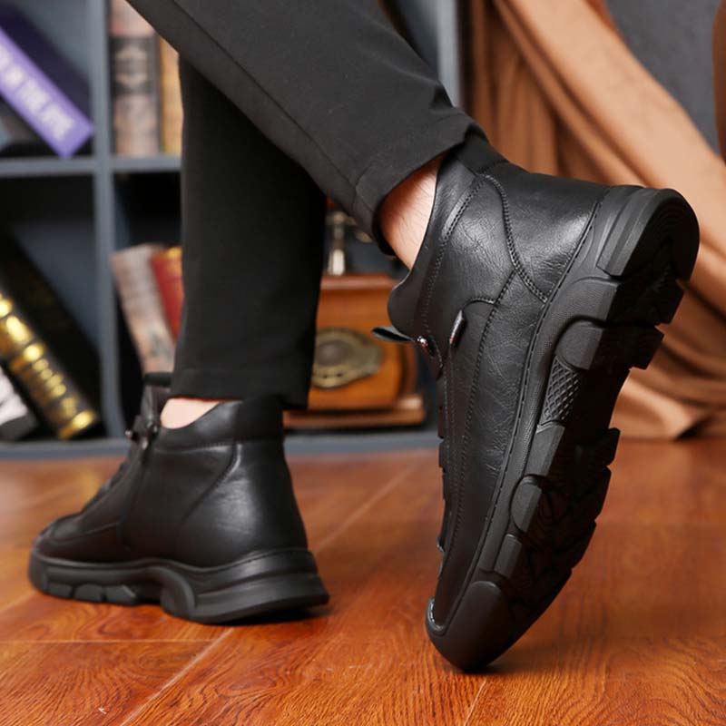 Noa - Herrenstiefel mit warmem Fleecefutter - Livezo