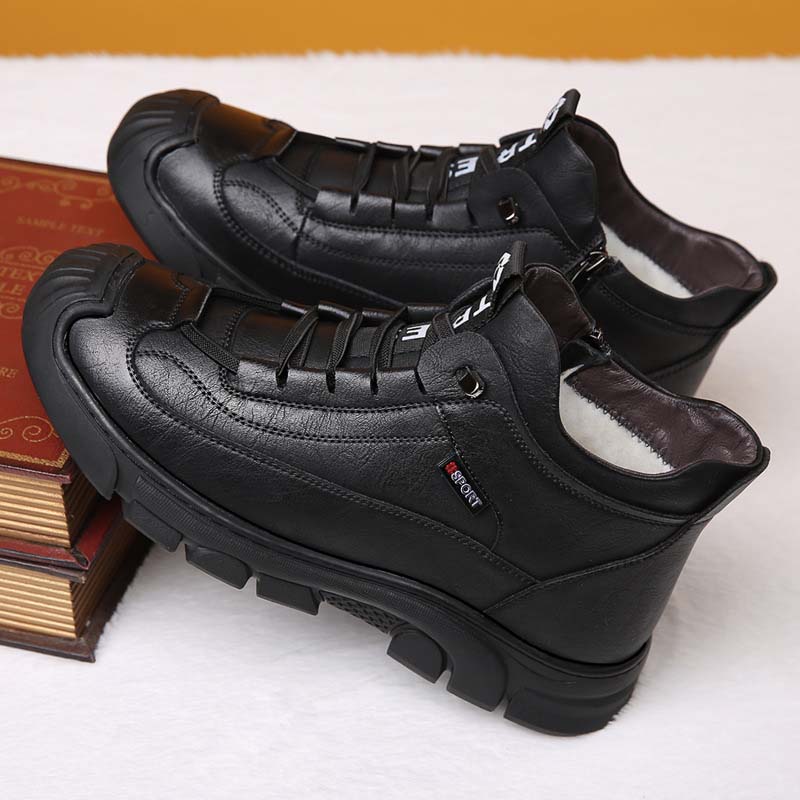 Noa - Herrenstiefel mit warmem Fleecefutter - Livezo