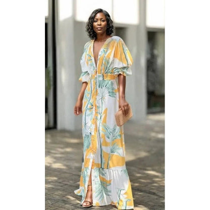 Olivia | Anmutiges Maxikleid mit romantischen Details - Livezo
