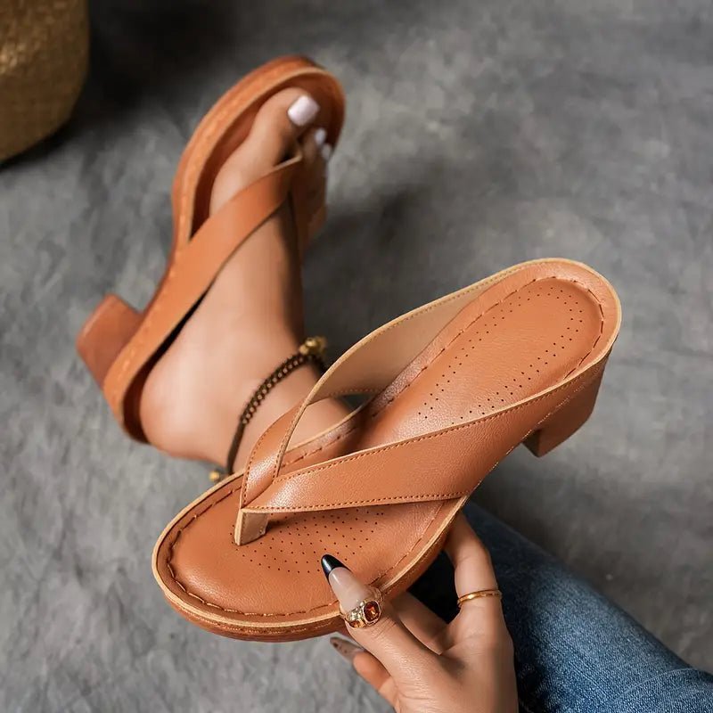Orthopädische High Heel Sandalen für Damen Bequeme Stylische Schuhe - Livezo