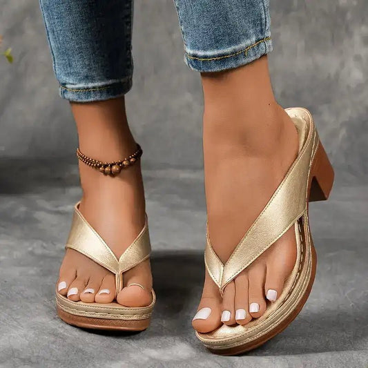Orthopädische High Heel Sandalen für Damen Bequeme Stylische Schuhe - Livezo