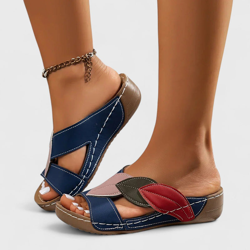 Orthopädische Slip - On Sandalen mit elegantem Komfort und Unterstützung - Livezo