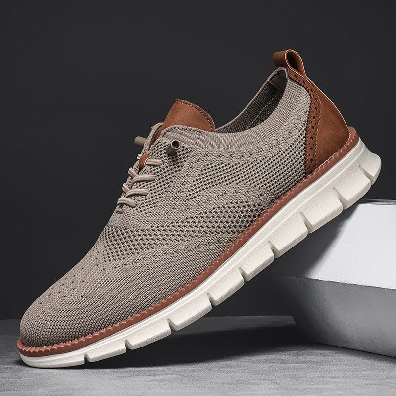 Orthopedic Breathable Mesh Oxford Sneakers - Harren Cole
