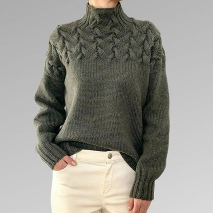 Pam - Eleganter und Warmer Rollkragenpullover - Livezo