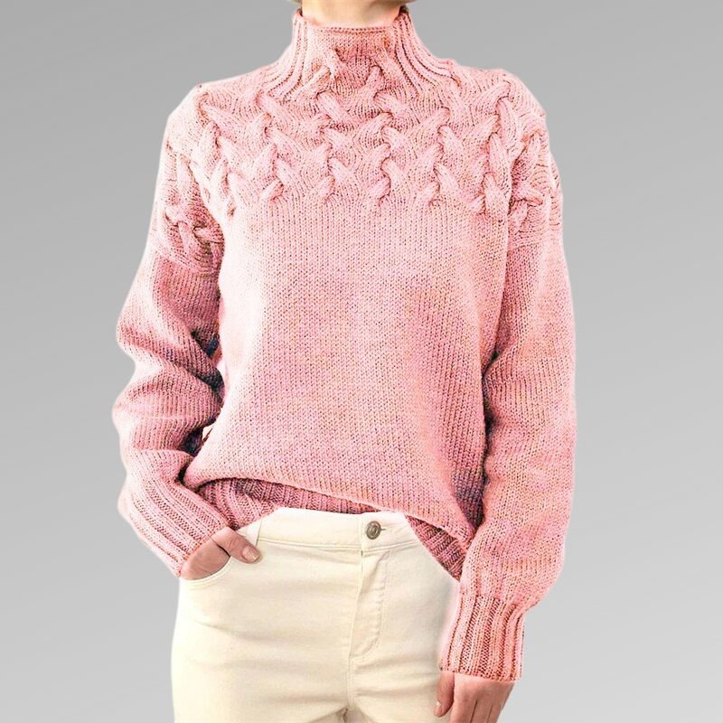 Pam - Eleganter und Warmer Rollkragenpullover - Livezo