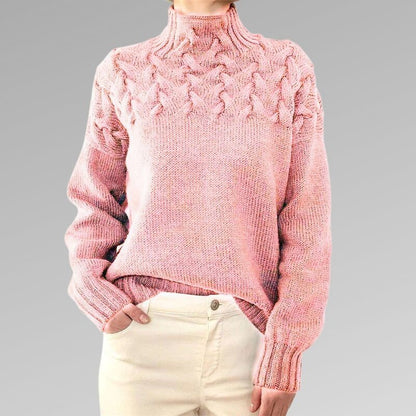 Pam - Eleganter und Warmer Rollkragenpullover - Livezo