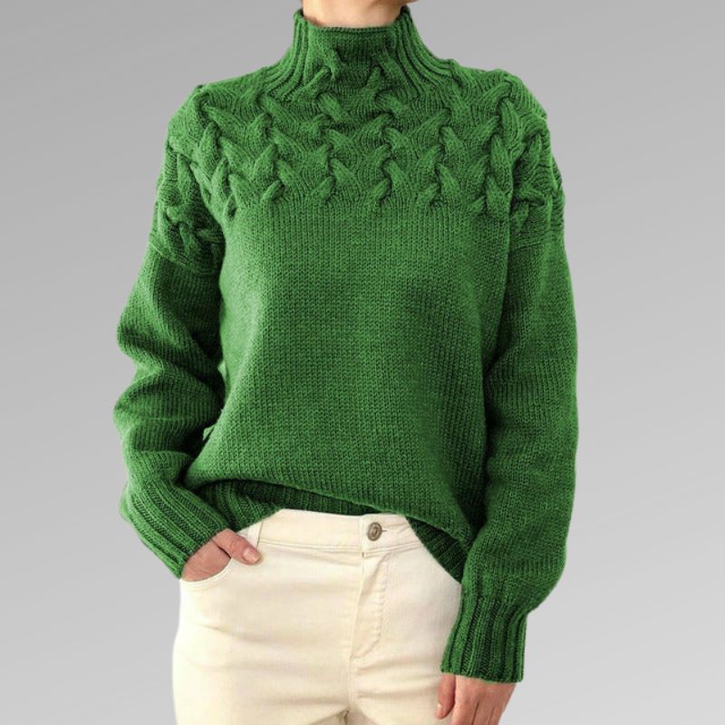 Pam - Eleganter und Warmer Rollkragenpullover - Livezo