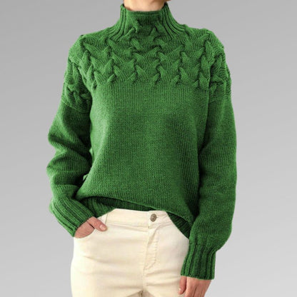Pam - Eleganter und Warmer Rollkragenpullover - Livezo