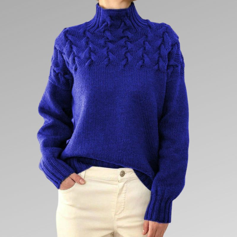 Pam - Eleganter und Warmer Rollkragenpullover - Livezo