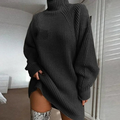 Patrizia - Langärmeliges Pulloverkleid aus Strick - Livezo