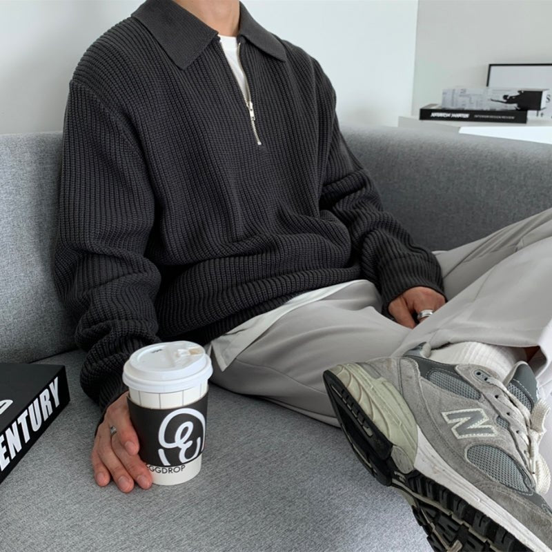 Philip - Bequemer lockerer Pullover für Männer - Livezo