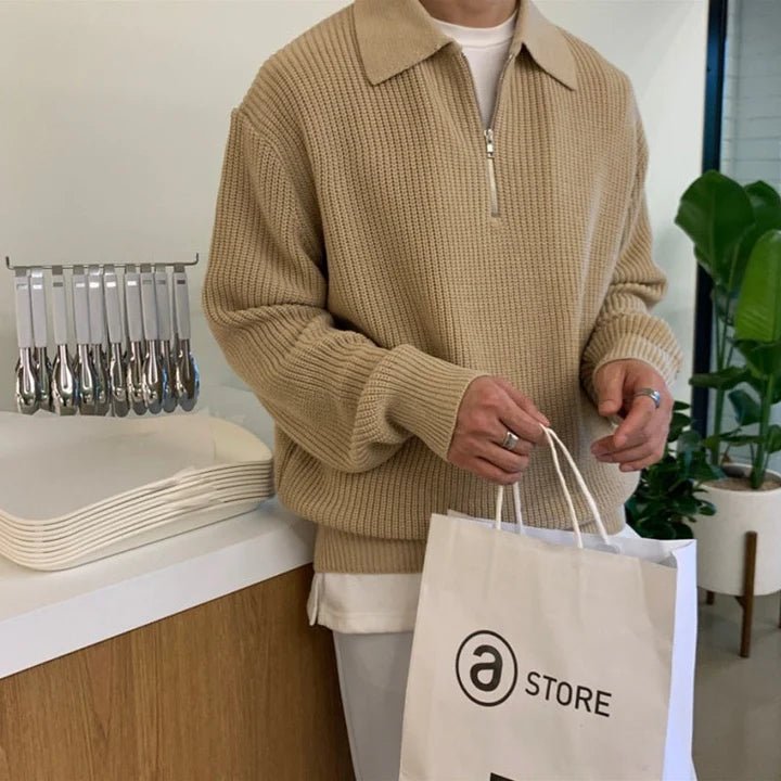 Philip - Bequemer lockerer Pullover für Männer - Livezo