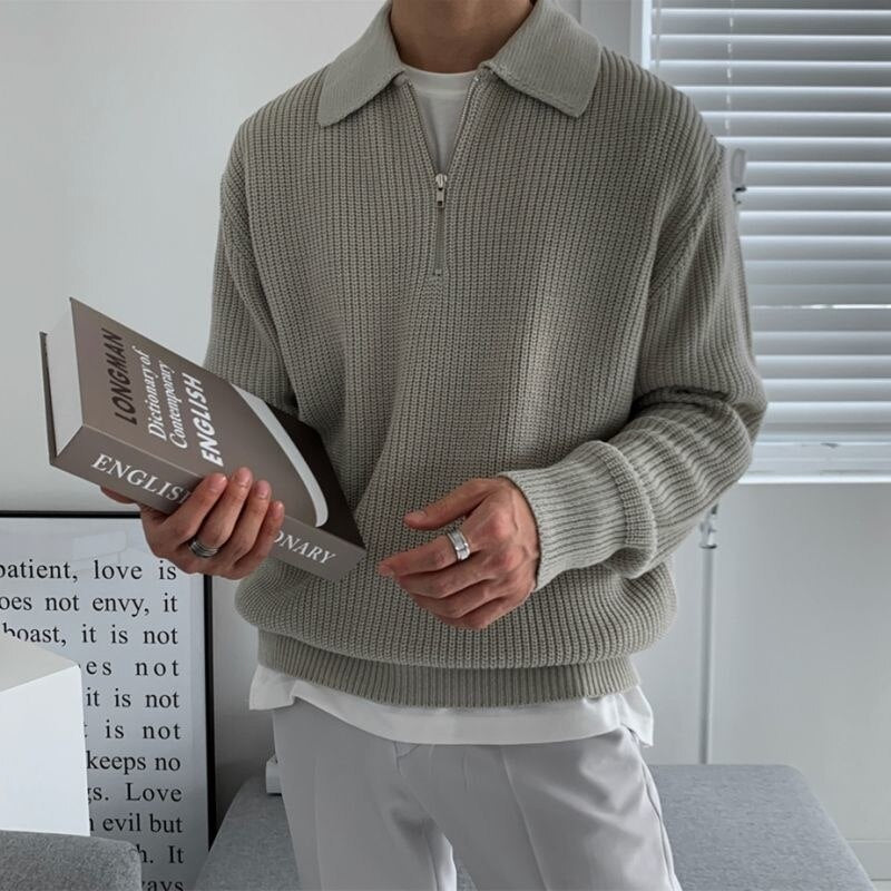 Philip - Bequemer lockerer Pullover für Männer - Livezo