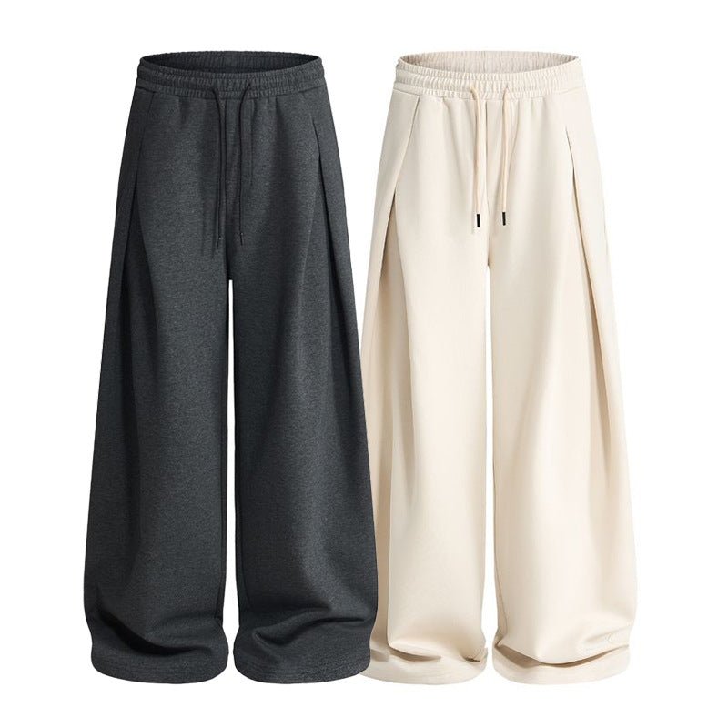 Pleated Baggy Sweatpants - Harren Cole