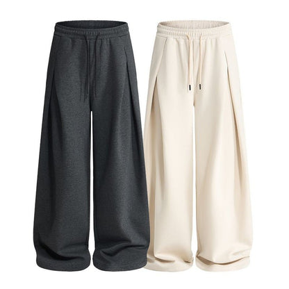 Pleated Baggy Sweatpants - Harren Cole