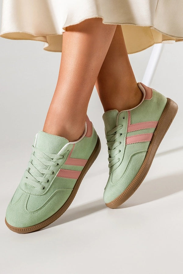 Winona Retro-Sneakern in Mintgrün