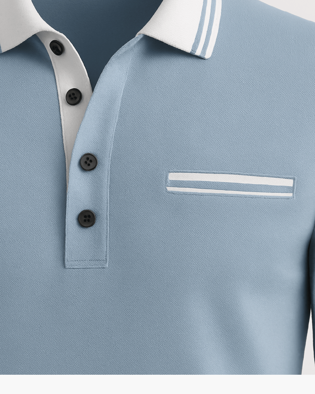 Poloshirt mit modernem Touch - Livezo