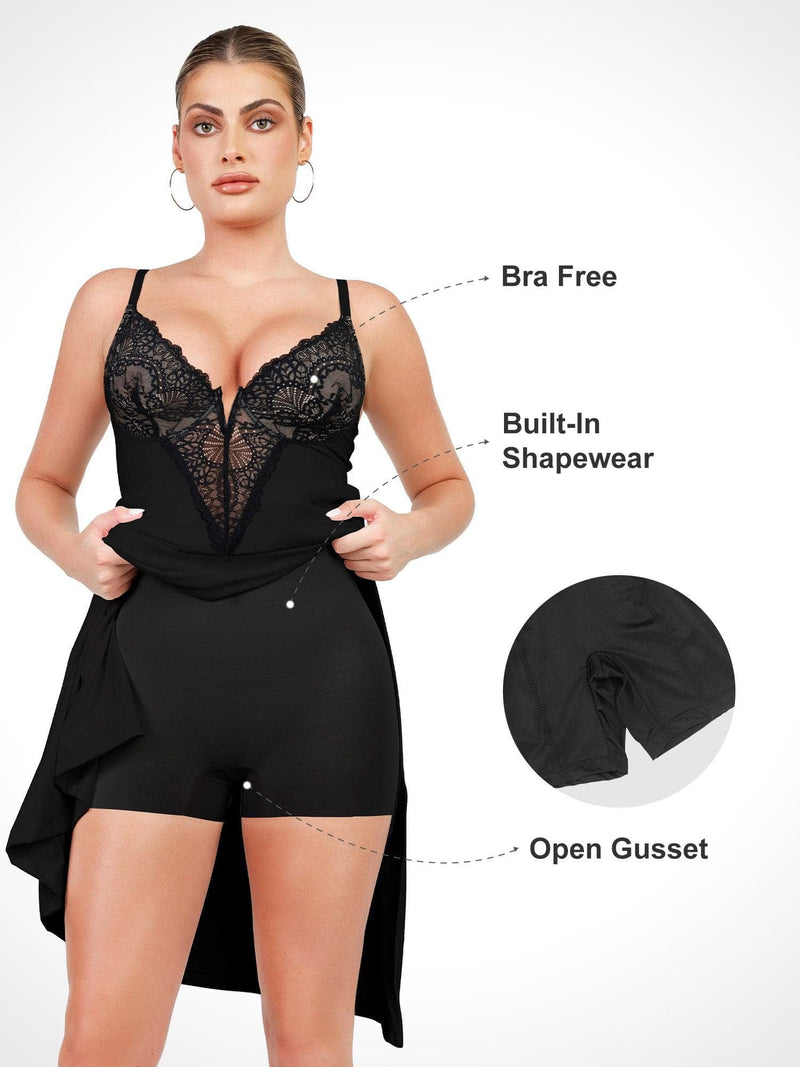 Built-In Shapewear Lace Collection