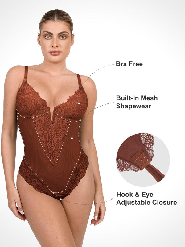 Built-In Shapewear Lace Collection