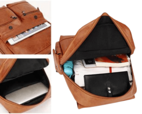 Premium Genuine Leather Backpack - Harren Cole