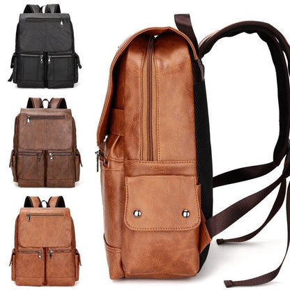 Premium Genuine Leather Backpack - Harren Cole