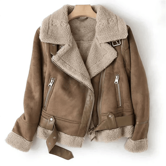 Premium Leather Jacket - Bleib stilvoll warm - Livezo