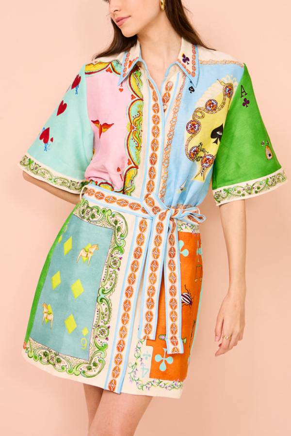 Printed Mini Dress - 🌸 Blühe auf – mit Stil! - Livezo