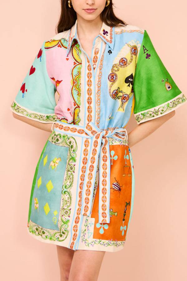 Printed Mini Dress - 🌸 Blühe auf – mit Stil! - Livezo