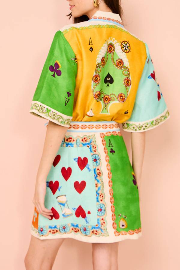 Printed Mini Dress - 🌸 Blühe auf – mit Stil! - Livezo