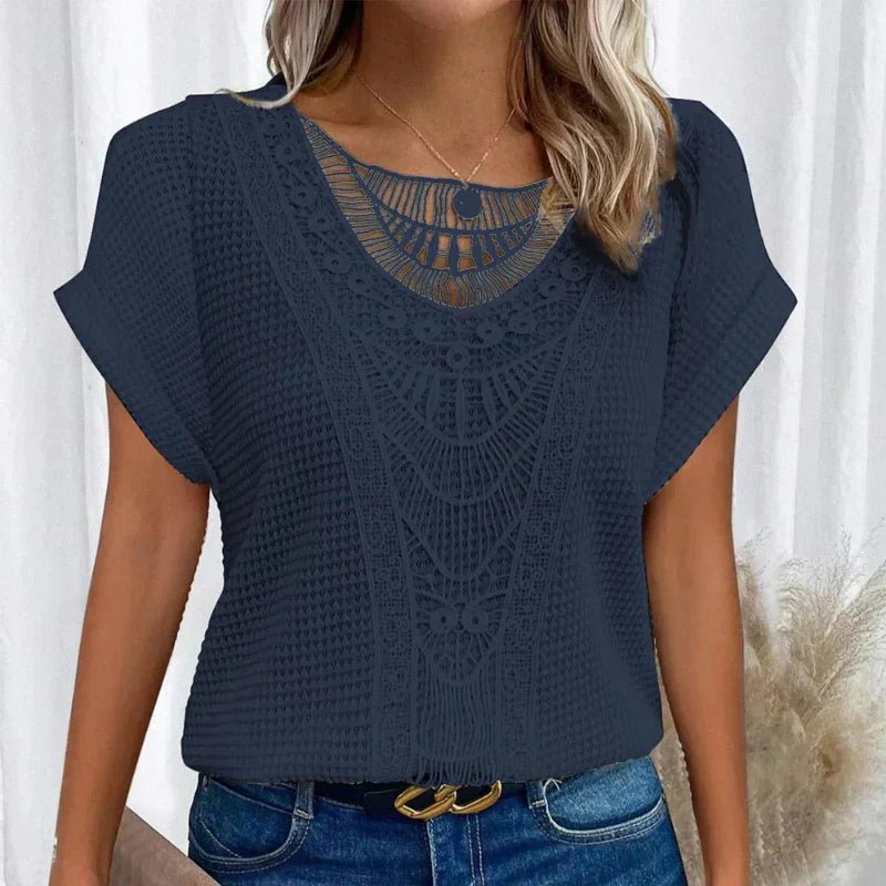 Qalyssa – Elegantes Top mit fließendem Schnitt - Livezo