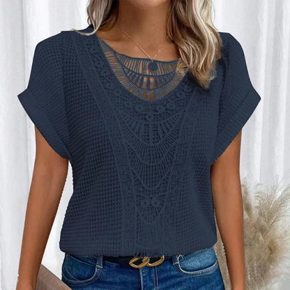 Qalyssa – Elegantes Top mit fließendem Schnitt - Livezo