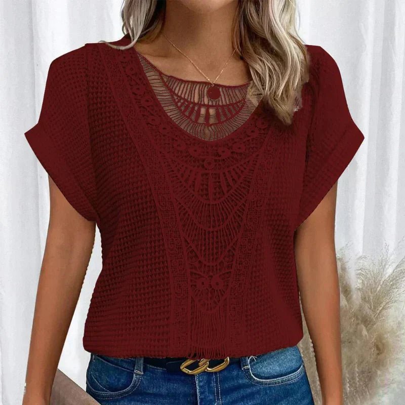 Qalyssa – Elegantes Top mit fließendem Schnitt - Livezo
