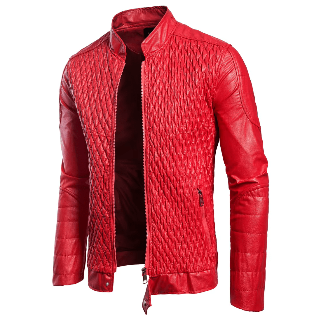 Quilted Bomber Jacket for Men - Harren Cole