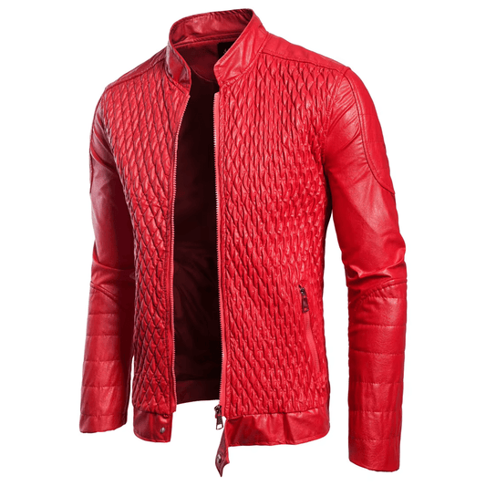 Quilted Bomber Jacket for Men - Harren Cole