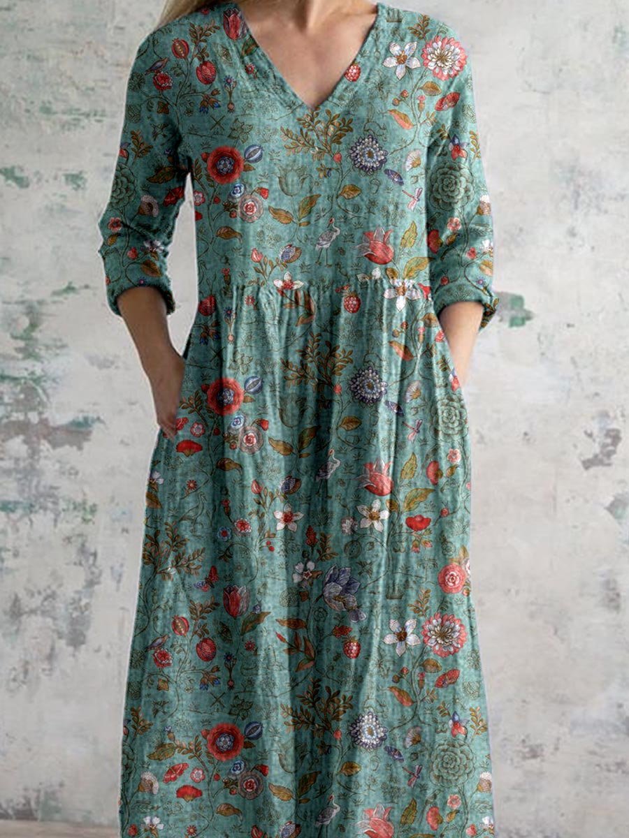 Renate | Luftiges Sommerkleid | Bohemian - Livezo