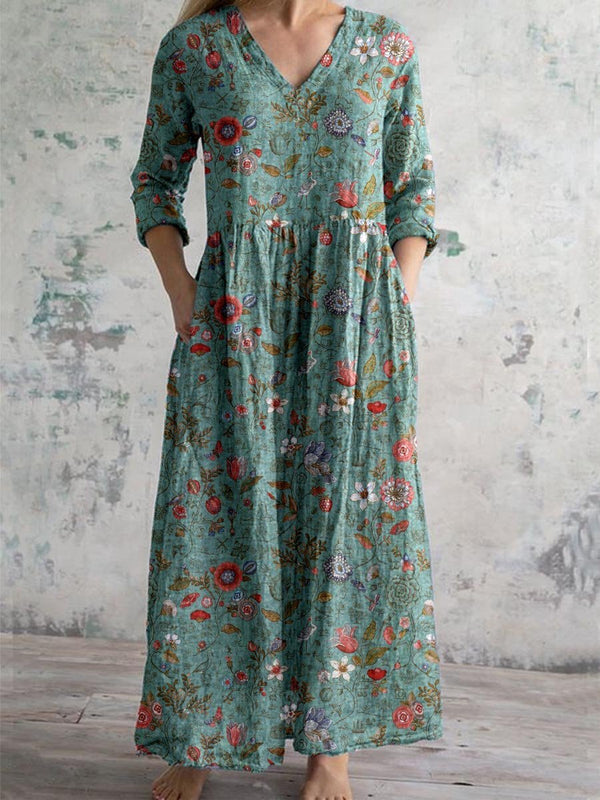 Renate | Luftiges Sommerkleid | Bohemian - Livezo
