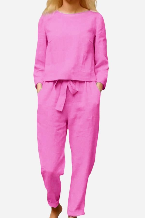 Retro Linen Two - Piece Set - Zeitloses Design! - Livezo